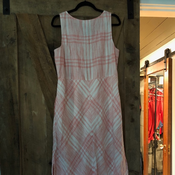 Linen dress - J.Jill Medium - Long with side slit - Picture 3 of 6